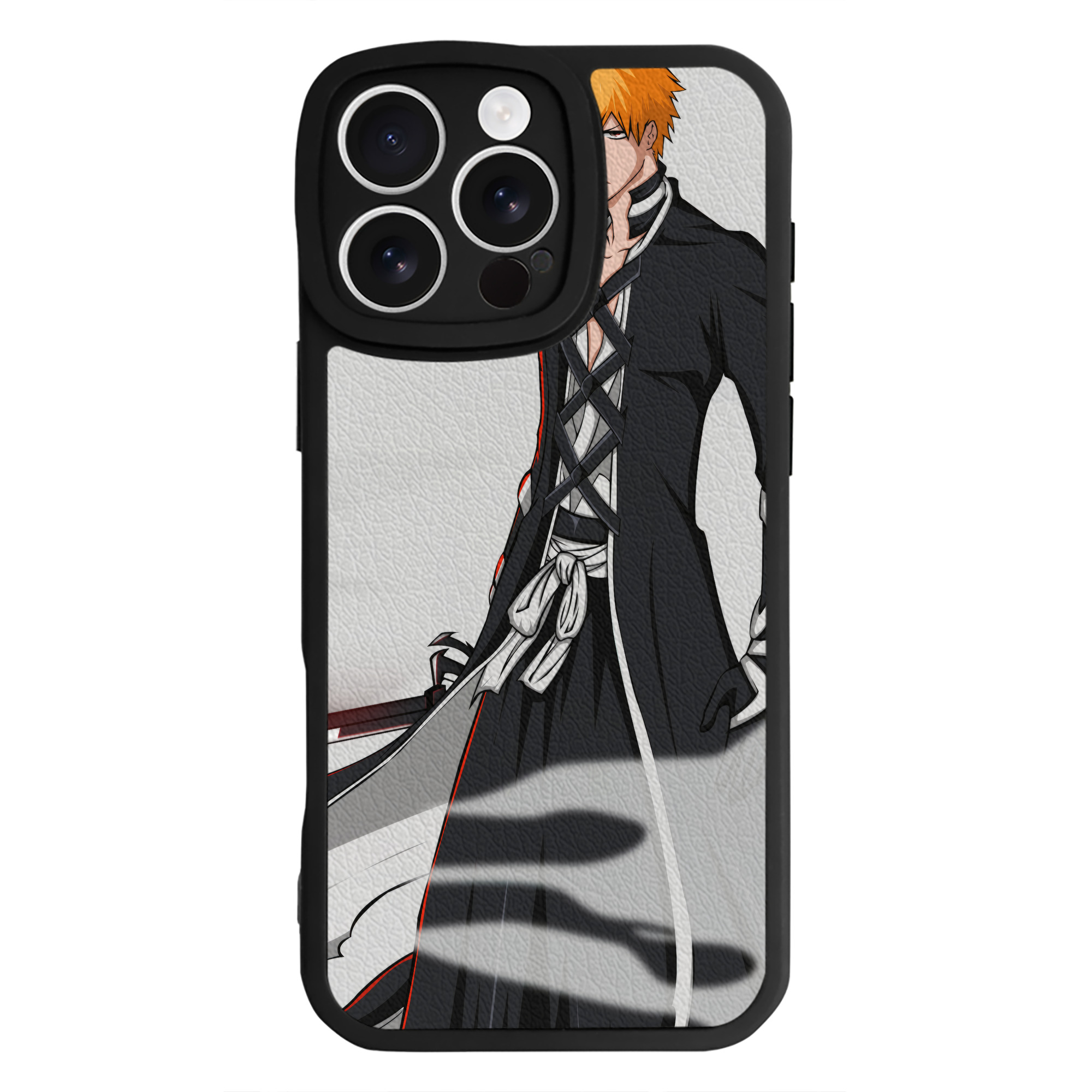 （画像用） ブリーチ BLEACH 【iPhone 16シリーズ対応】シリコンスマホケース（レザー調） 材質：シリコン